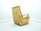 Fauteuil Mid-Century en Cuir, 1970s 4