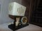 Lampada da scrivania e orologio vintage in marmo, anni '40, Immagine 6