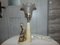 Vintage Ceramic Blacksmith Desk Lamp, Image 3