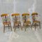 Victorian Elm and Beech Kitchen Chairs, Set of 4, Image 1
