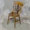 Victorian Elm and Beech Kitchen Chairs, Set of 4, Image 7