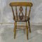 Victorian Elm and Beech Kitchen Chairs, Set of 4 4