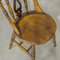 Victorian Elm and Beech Kitchen Chairs, Set of 4 3
