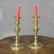 Early-19th Century Brass Candlesticks, Set of 2 7