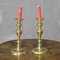 Early-19th Century Brass Candlesticks, Set of 2, Image 7
