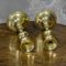 Early-19th Century Brass Candlesticks, Set of 2 2