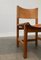 Vintage Scandinavian Leather Safari Chair 10