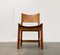 Vintage Scandinavian Leather Safari Chair 40