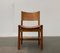 Vintage Scandinavian Leather Safari Chair 33