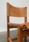 Vintage Scandinavian Leather Safari Chair 24