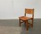 Vintage Scandinavian Leather Safari Chair 1
