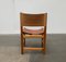 Vintage Scandinavian Leather Safari Chair 21