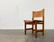 Vintage Scandinavian Leather Safari Chair 4