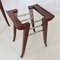 Tables Gigognes en Acajou par Maxime Old, France, 1940, Set de 3 15