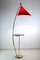 Lámpara de pie de latón con mesa integrada de Rupert Nikoll, Imagen 18