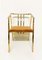 Brass and Velvet Chairs, 1970s, Set of 2, Image 6