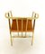 Brass and Velvet Chairs, 1970s, Set of 2, Image 3