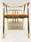 Brass and Velvet Chairs, 1970s, Set of 2, Image 2