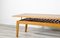 Mid-Century Danish Walnut Slatted Coffee Table with Floating Top, Image 2