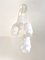 White Opal Glass Pendant Lamp, Italy, 1980s 3