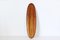 Oval Wooden Mirror, 1950s 5