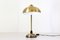 Desk Lamp with Flexible Brass Structure, 1950s, Image 3