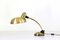 Desk Lamp with Flexible Brass Structure, 1950s, Image 8