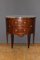 Louis XVI Style Demi Lune Commode in Marquetry 9