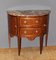 Louis XVI Style Demi Lune Commode in Marquetry 5
