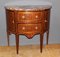 Louis XVI Style Demi Lune Commode in Marquetry 6