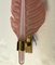 Pink Murano Glass Wall Light, 1980 2