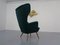 French Kvadrat Tonica Wingback Chair, 1950s, Image 13