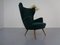 French Kvadrat Tonica Wingback Chair, 1950s 1