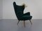 French Kvadrat Tonica Wingback Chair, 1950s, Image 1