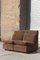 Modulare Sessel oder 2-Sitzer Sofa in Braunem Samt von Walter Knoll Collection, 2er Set 3