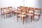 CH36 and CH37 Dining Chairs by Hans Wegner for Carl Hansen & Son, Denmark, Set of 8 2