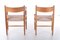 Sillas de comedor CH36 y CH37 de Hans Wegner para Carl Hansen & Son, Dinamarca. Juego de 8, Imagen 13