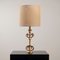 Bronze Lamp by Constance D for Lucien Gau 1