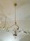Large Cup Chandelier with 3 Torchon Glass Arms from Barovier & Toso, 1930s 5