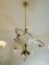 Large Cup Chandelier with 3 Torchon Glass Arms from Barovier & Toso, 1930s 10