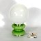Large Green Murano Glass Table Lamp from Stilux Milano, 1960s, Image 7