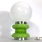 Large Green Murano Glass Table Lamp from Stilux Milano, 1960s 1