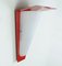Mid-Century Red Lacquered Acrylic Metal Wall Outdoor Lamp, 1950s 4