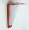 Mid-Century Red Lacquered Acrylic Metal Wall Outdoor Lamp, 1950s, Image 4