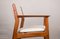 Model Od 45 Danish Chairs in Teak & Fabric by Erik Buch for Oddense Maskinsnedkeri A / S, 1960, Set of 2, Image 9
