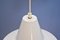 Danish Hanging Lamps in White from Nordisk Solar, 1980s, Set of 2 6