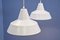 Danish Hanging Lamps in White from Nordisk Solar, 1980s, Set of 2 4