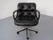 Black Leather Pollock Executive Chair by Charles Pollock for Knoll International, 1960s 2