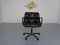 Black Leather Pollock Executive Chair by Charles Pollock for Knoll International, 1960s, Image 3