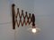 Teak Scissor Lamp by Erik Hansen for Le Klint, 1950s, Image 5